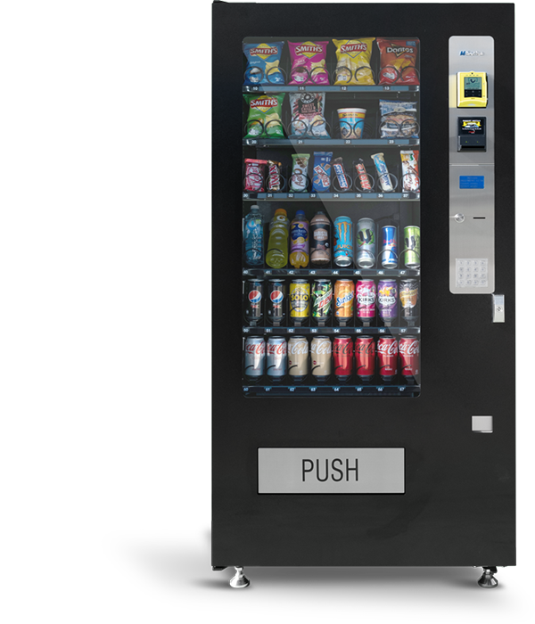 M-Series M4000 vending machine grid layout.