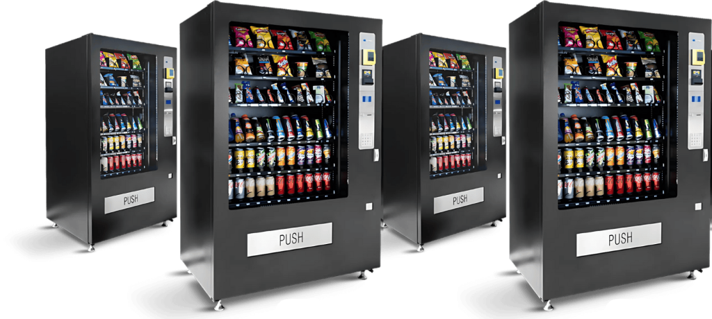 vending machine colage